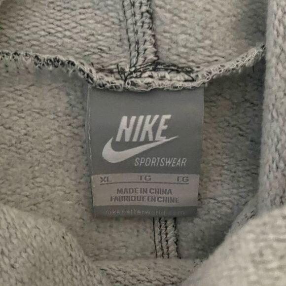 Nike Sportswear Stanton Hoodie Funnel Neck Gray Size‎ XL - Picture 8 of 8